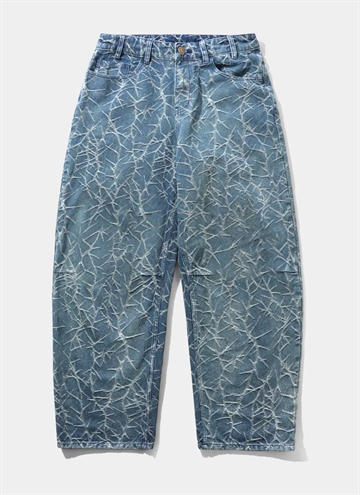 Butter Goods Thorn Camo Wide Cut Denim Jeans